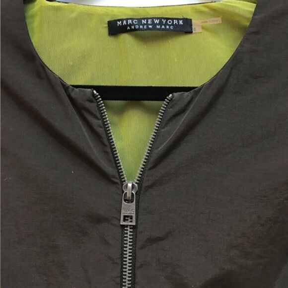 brown belted Marc New York Andrew Marc - Picture 2 of 3